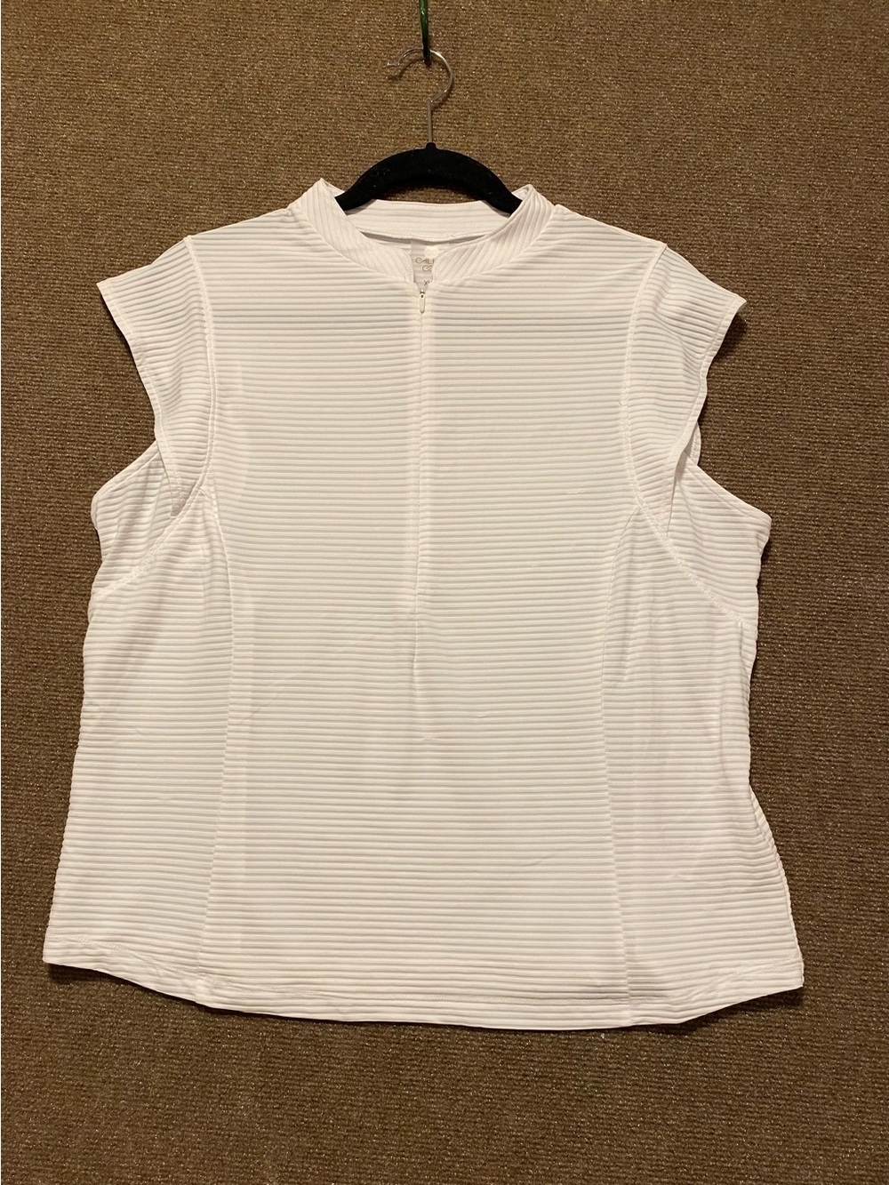 CALIA Women’s Golf Renew Cap Sleeve Polo Size XL